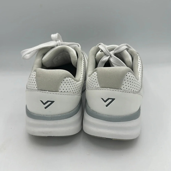 like new white Vionic Thrills tennis shoes size 5 - Picture 3 of 6